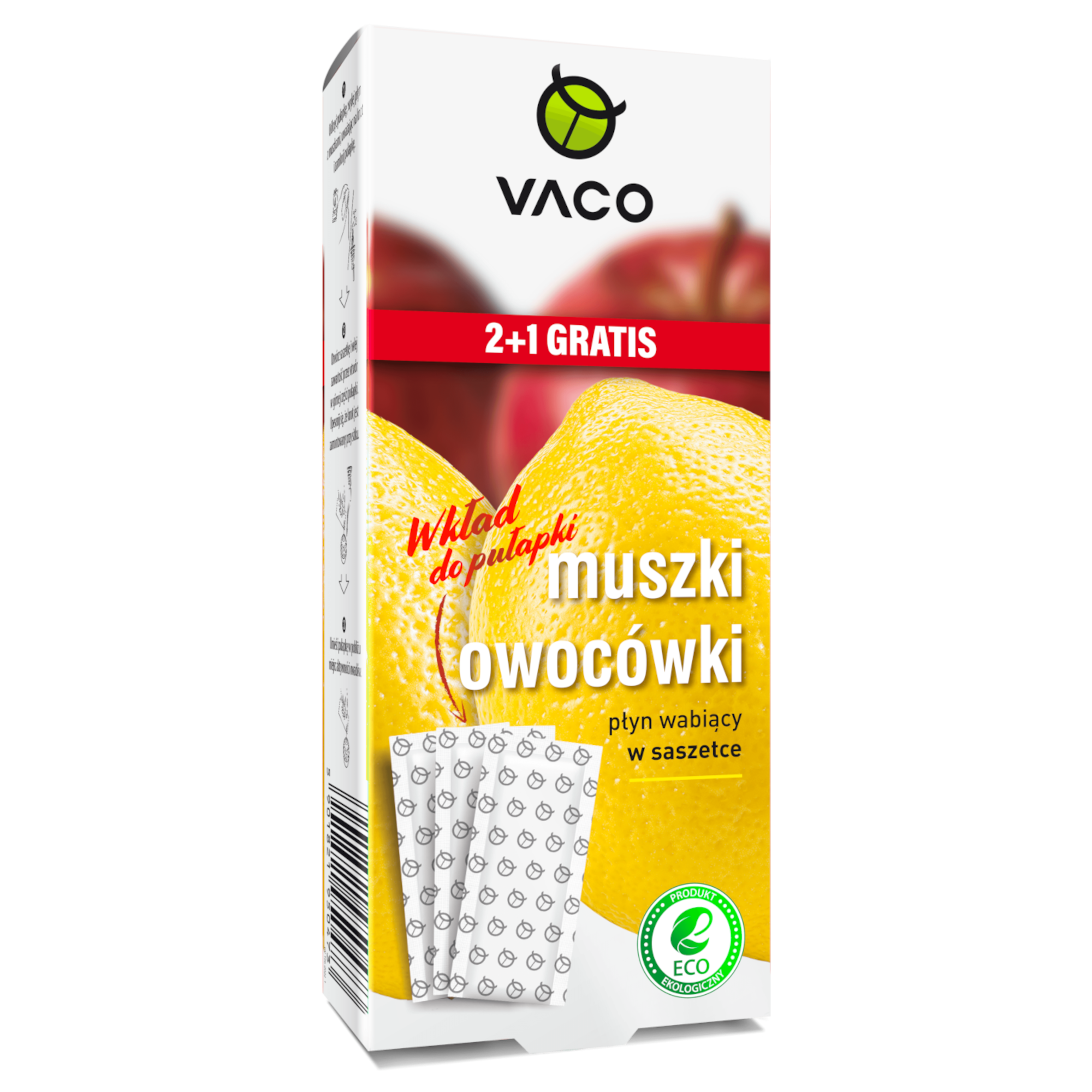 Płyn do pułapki na muszki owocówki Citrone 3 szt VACO