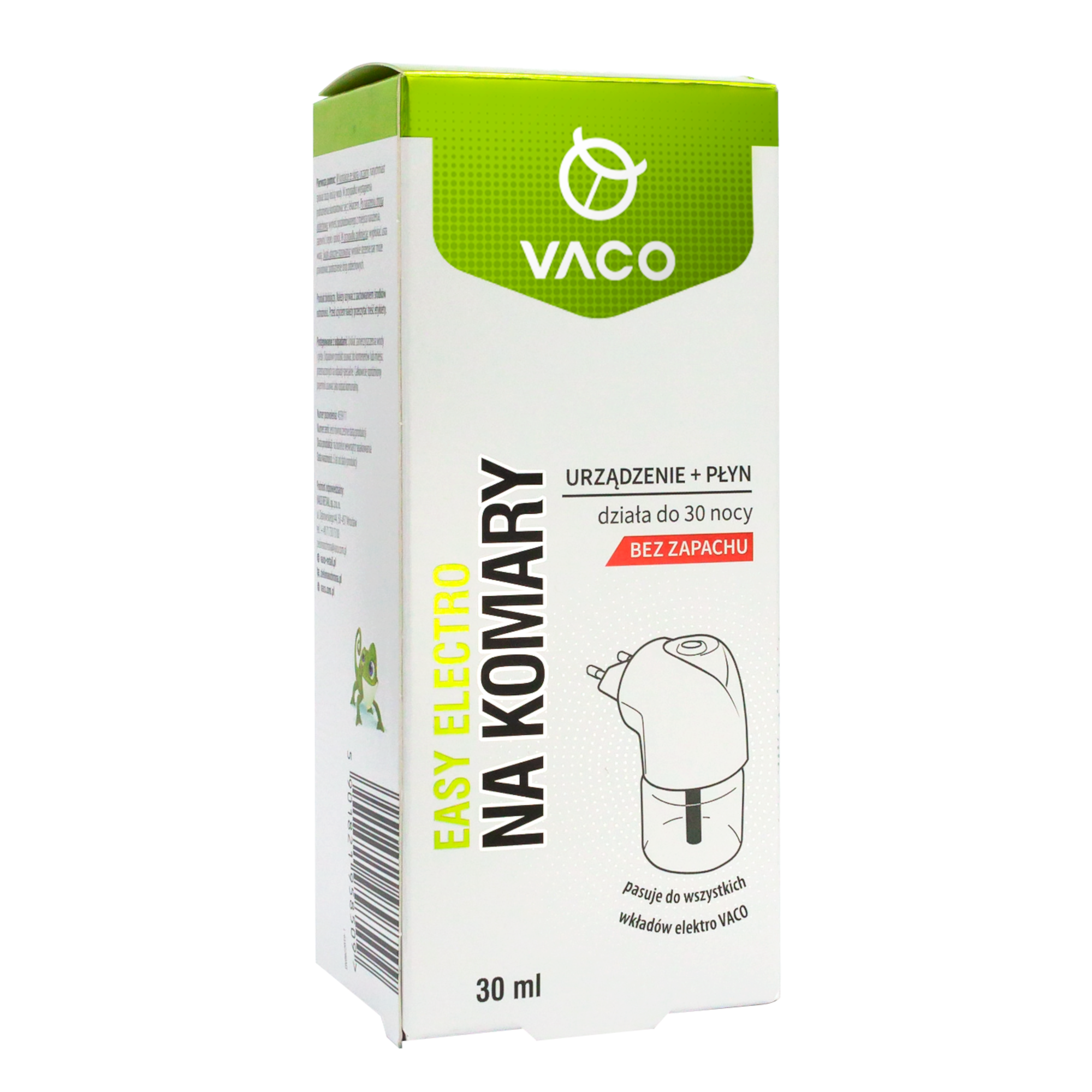 Elektro na komary + płyn na komary 30ml 30 nocy Easy Elektro VACO